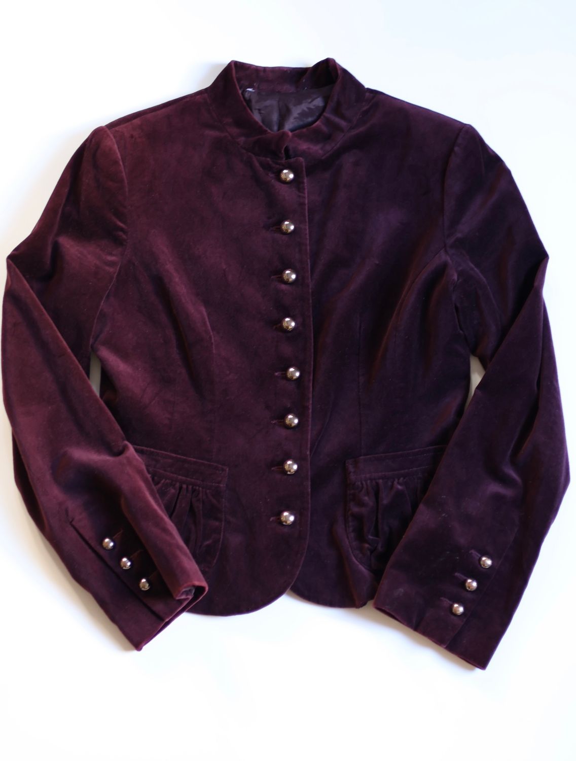 Velvet Aubergine Jacket