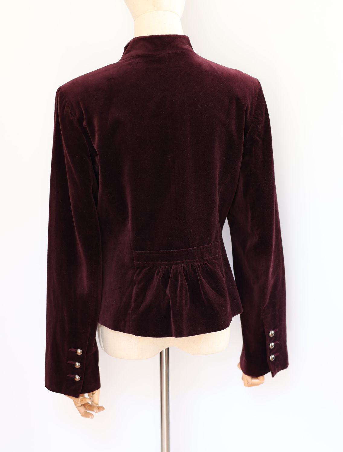 Velvet Aubergine Jacket