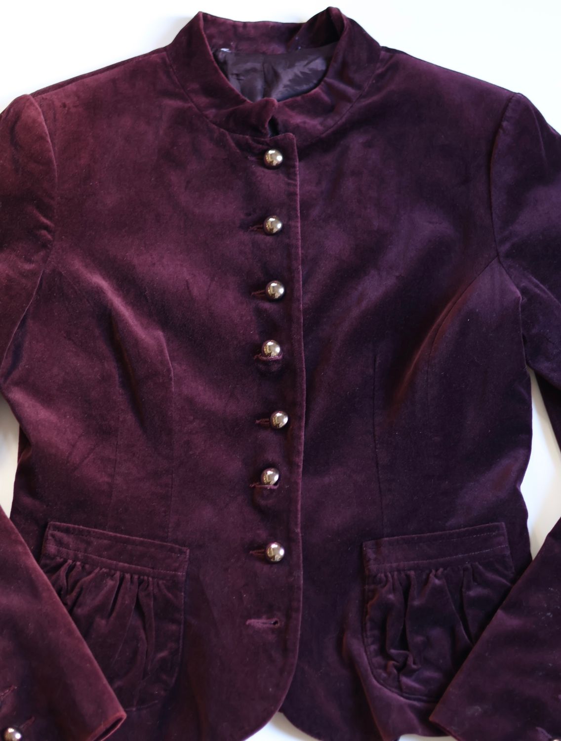 Velvet Aubergine Jacket