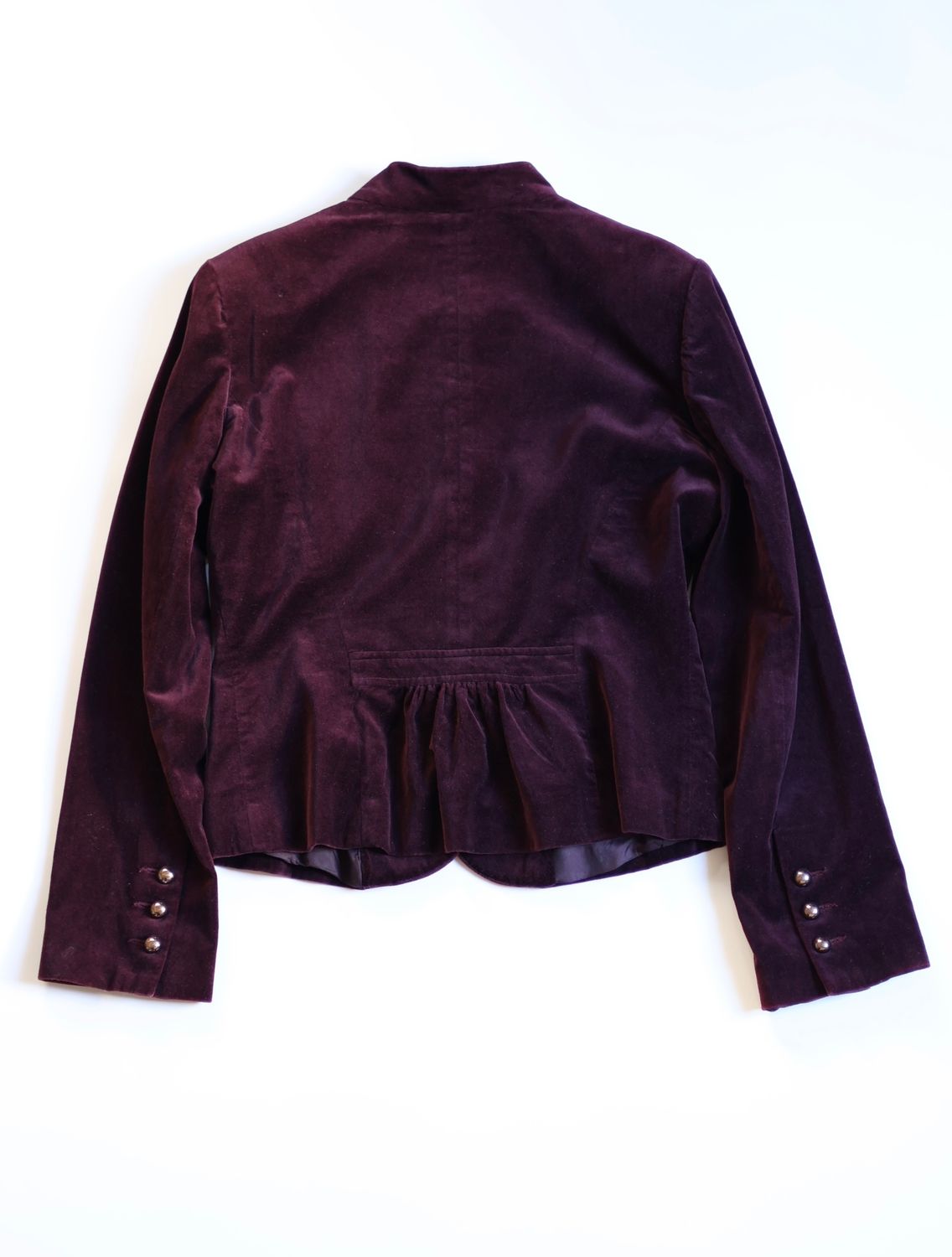 Velvet Aubergine Jacket