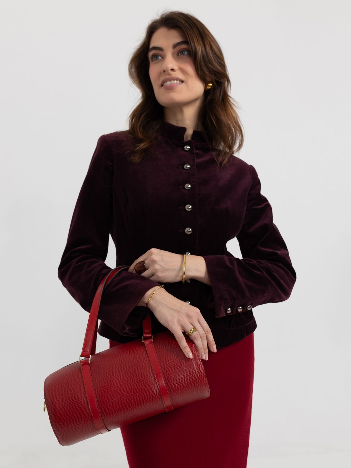 Velvet Aubergine Jacket