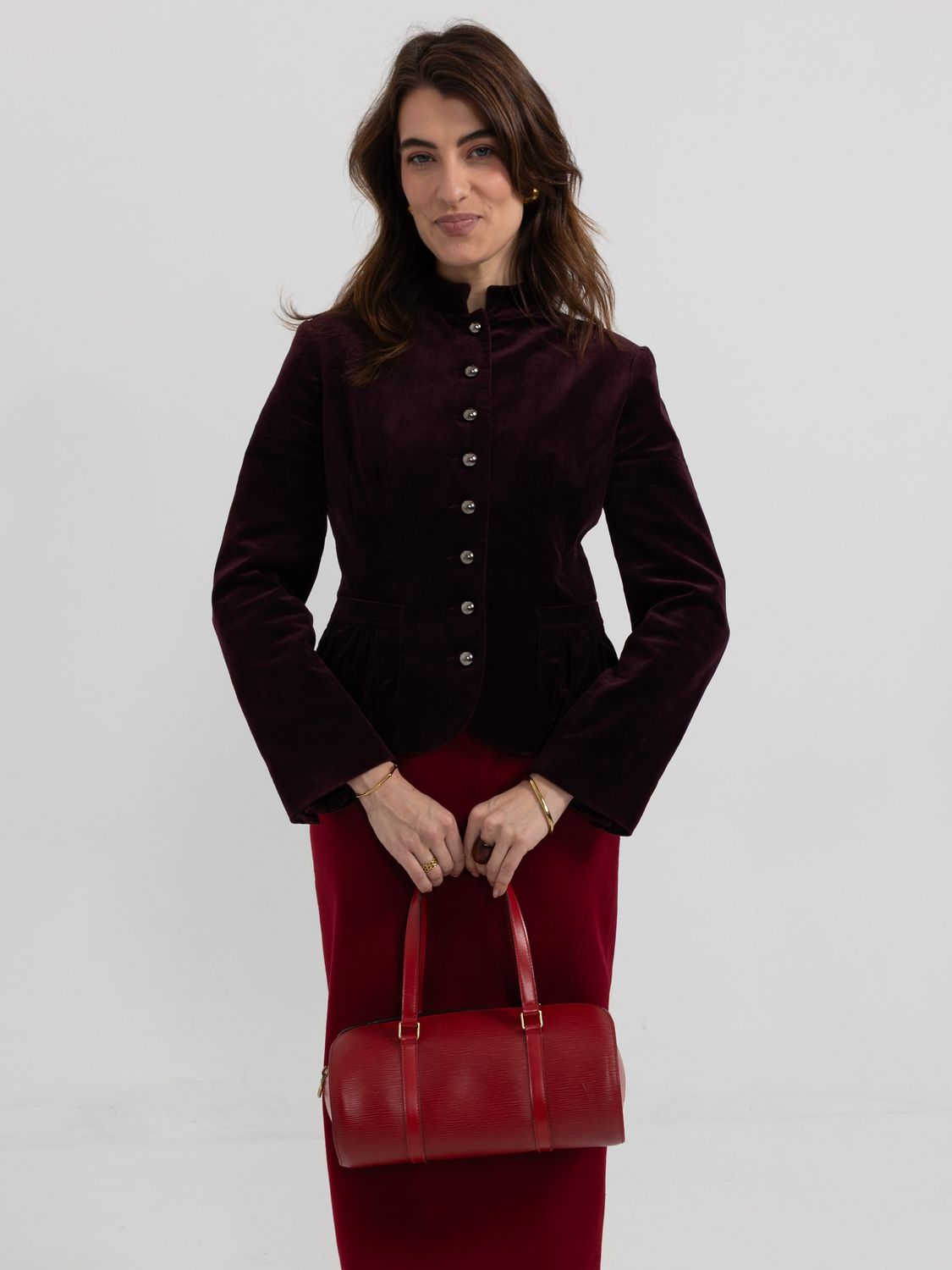 Velvet Aubergine Jacket
