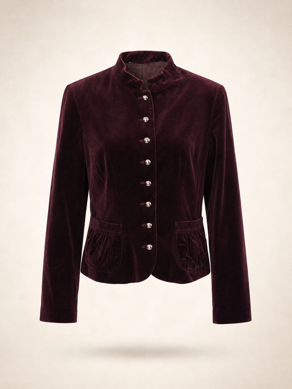 Velvet Aubergine Jacket