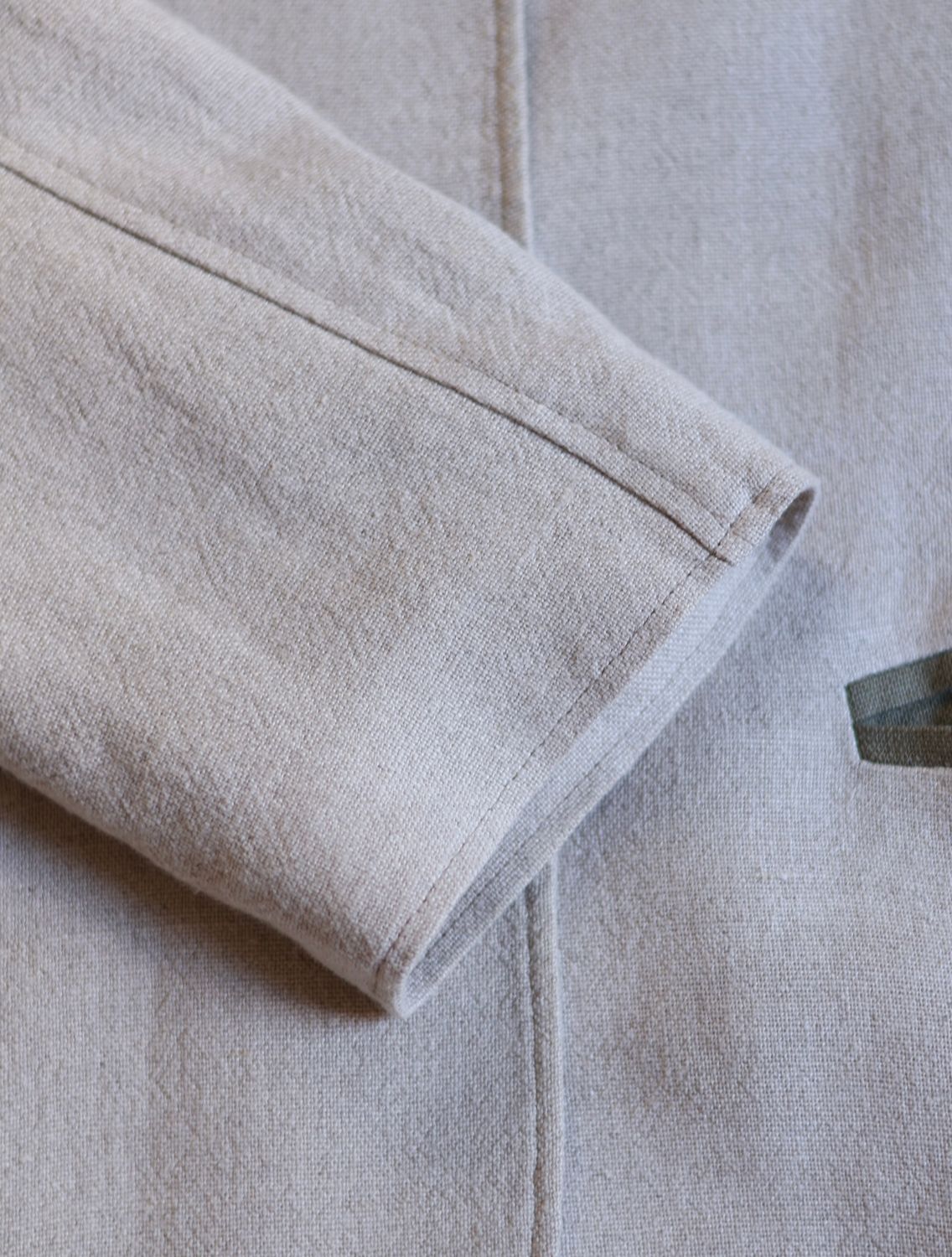 Sage Green Linen Jacket