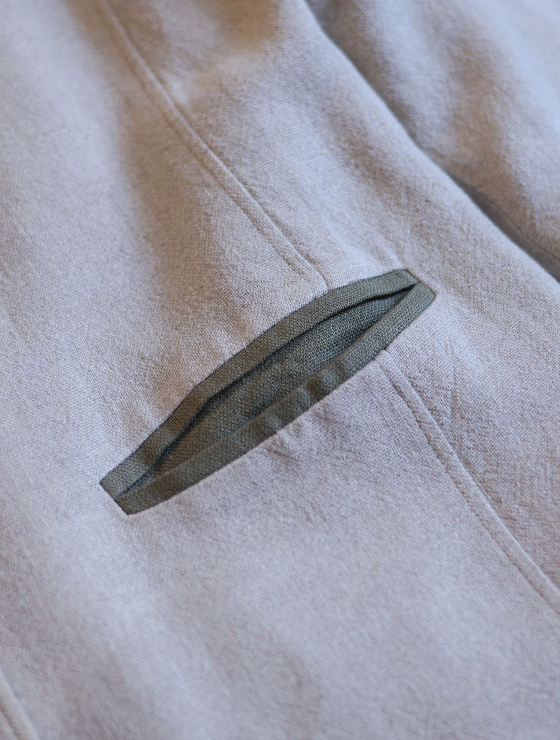 Sage Green Linen Jacket