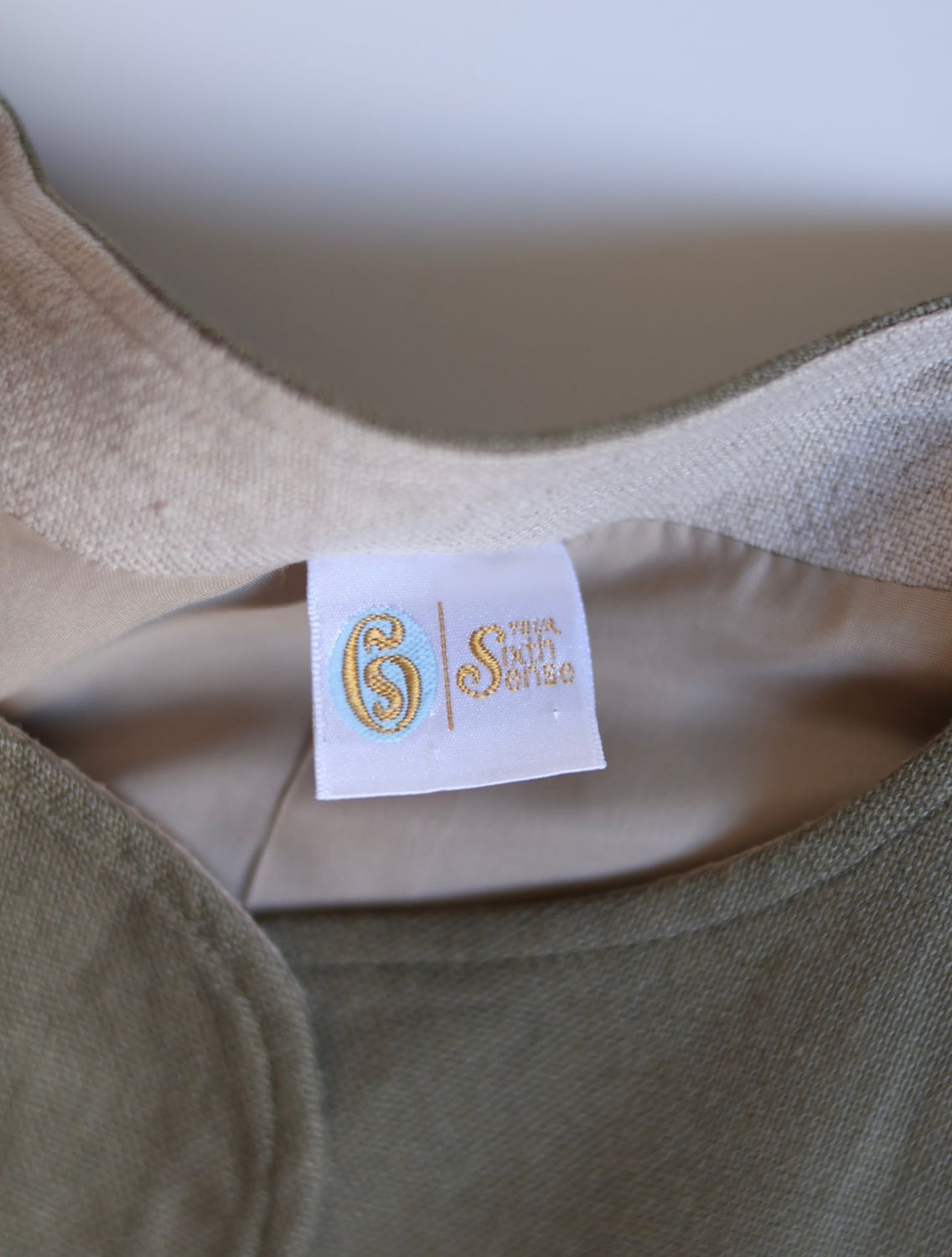 Sage Green Linen Jacket