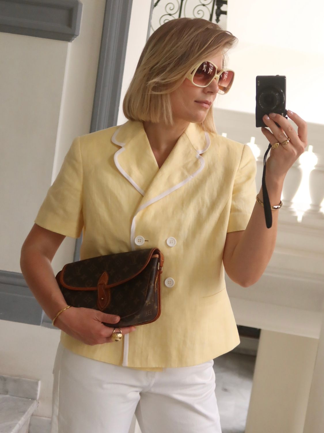 Claude Arielle Linen Blazer