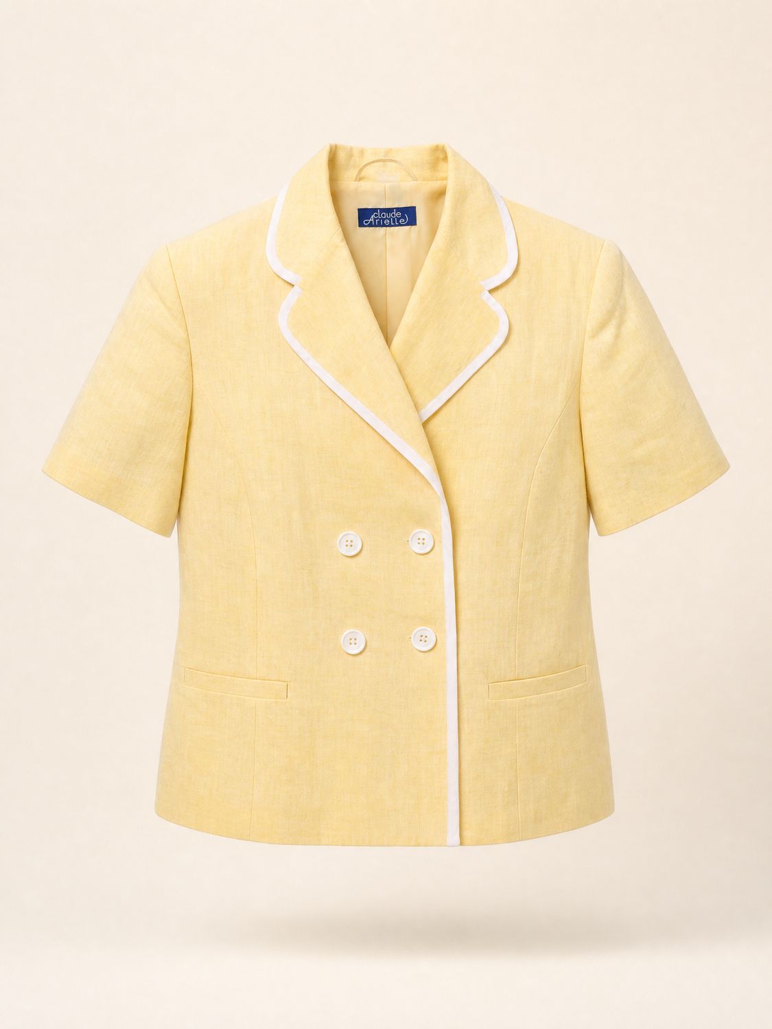 Claude Arielle Linen Blazer