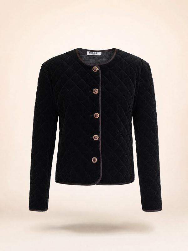 Mina B Paris Velvet Jacket