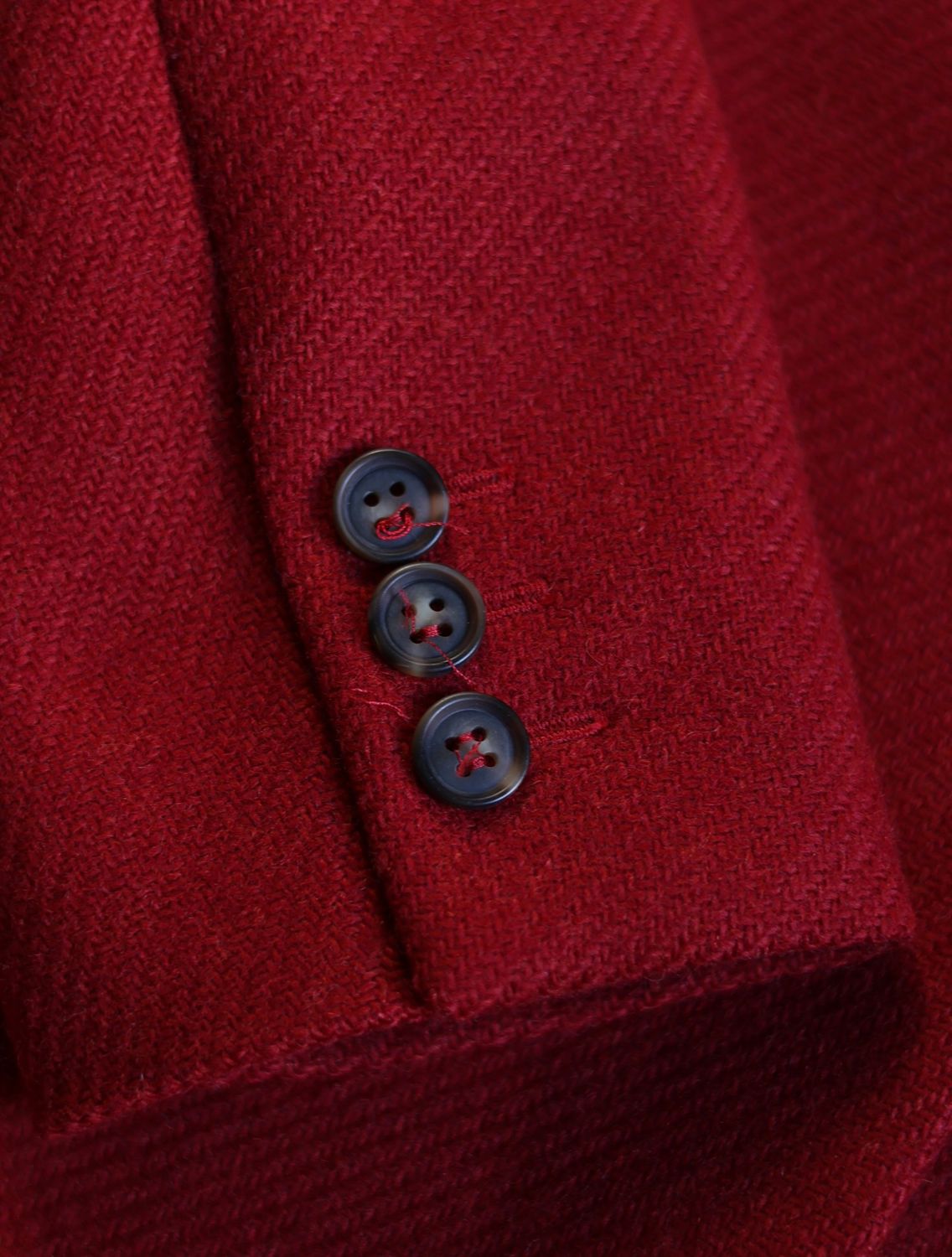 Max Mara Red Wool Blazer