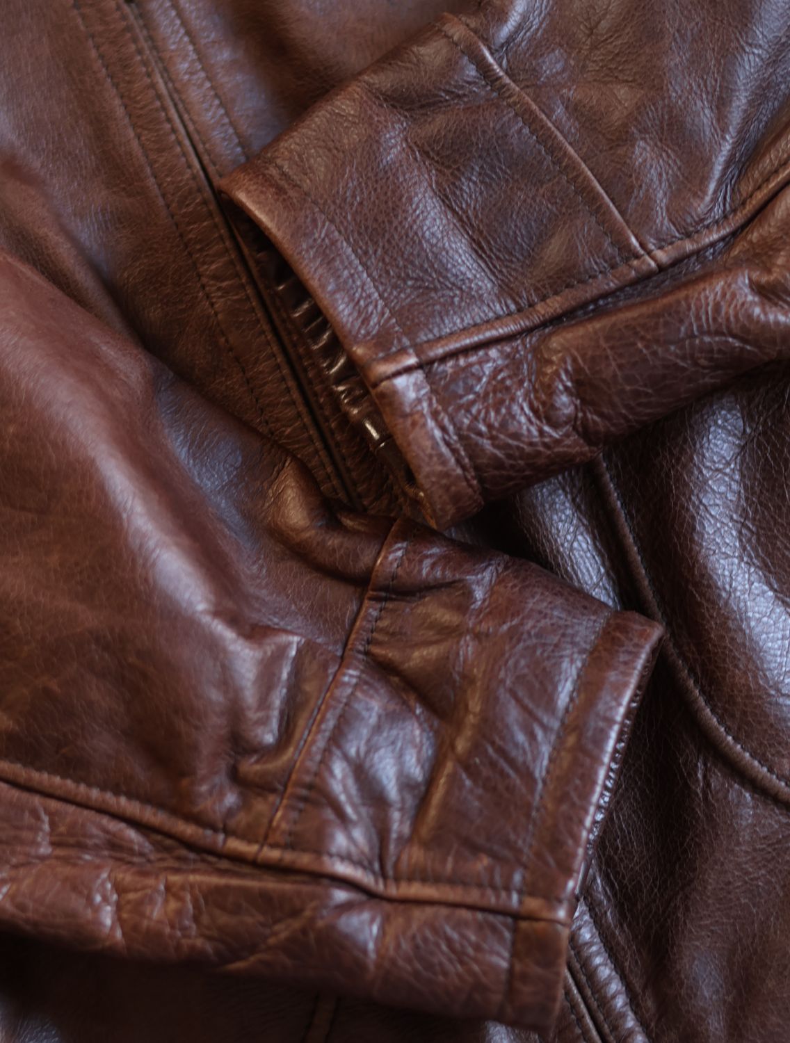 Moto Oversized Leather Jacket