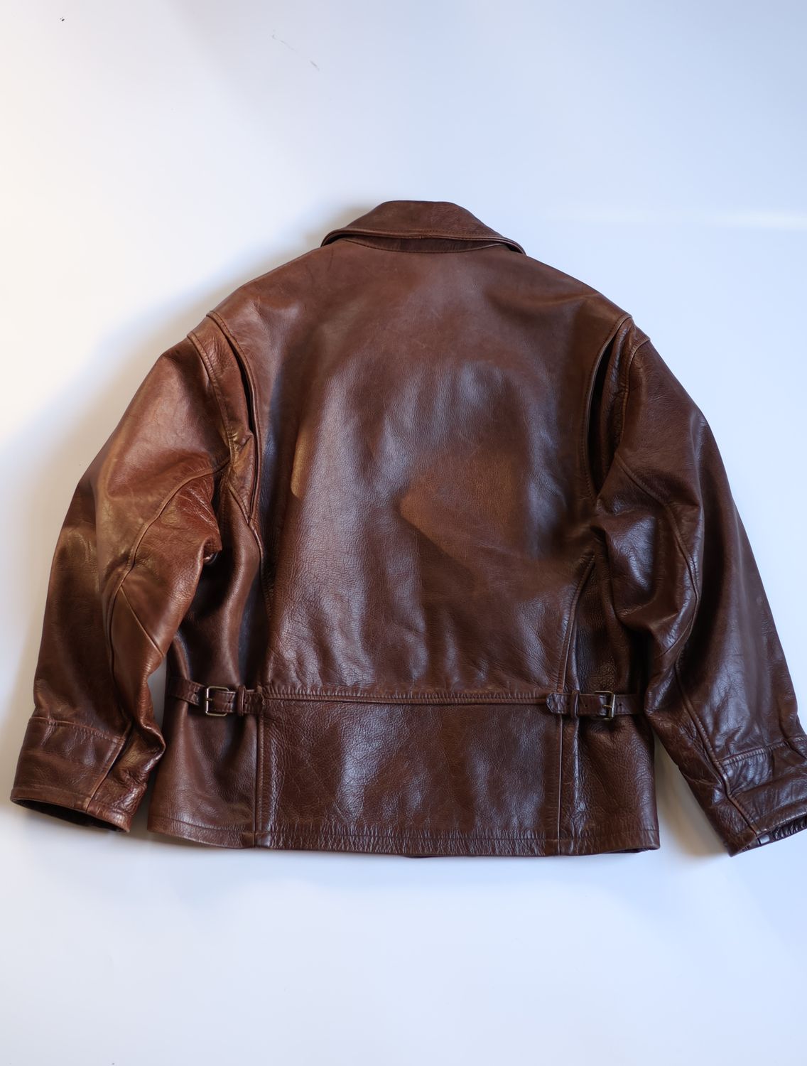 Moto Oversized Leather Jacket