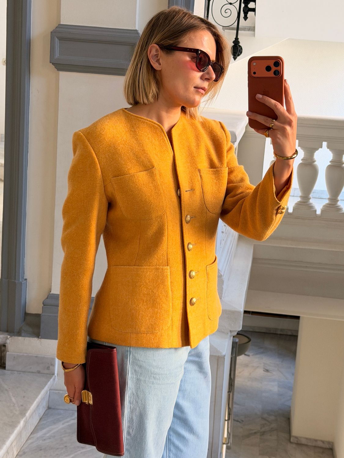 Carole Richard Wool Jacket