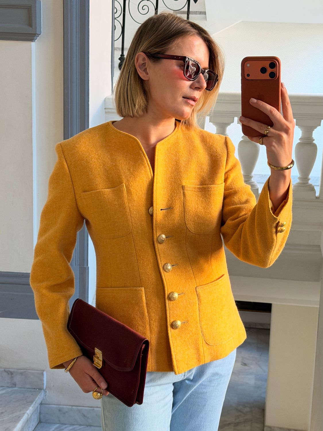 Carole Richard Wool Jacket