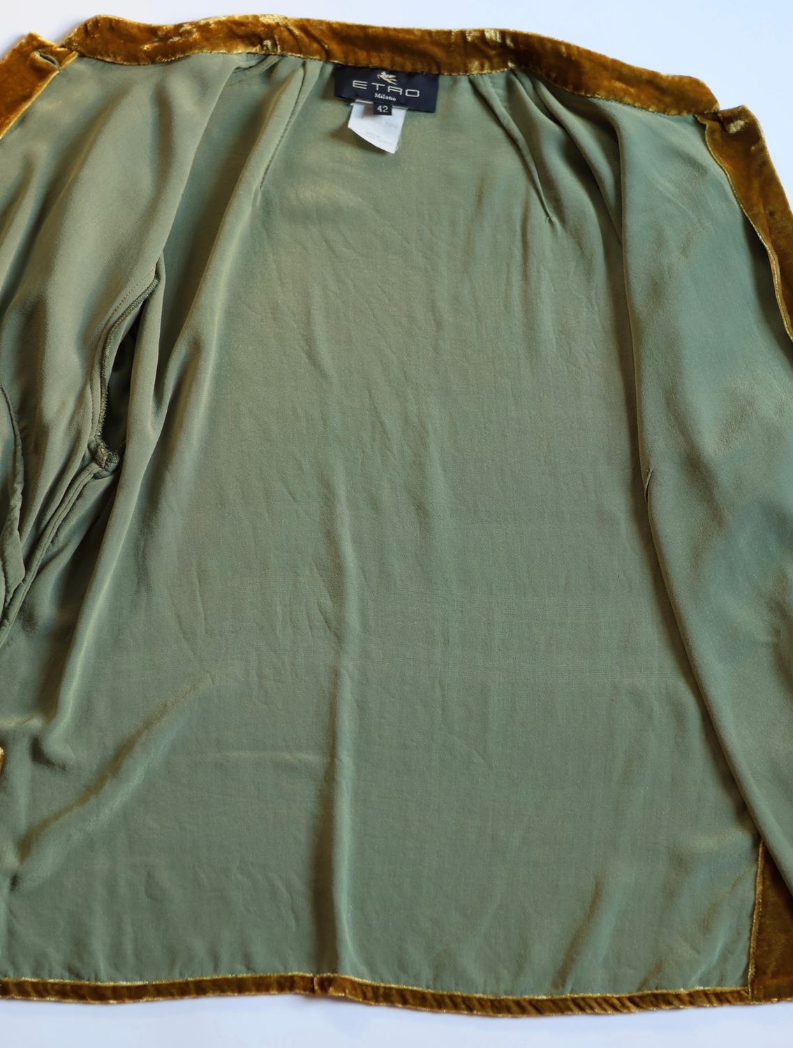 Etro Milano Velvet Blouse