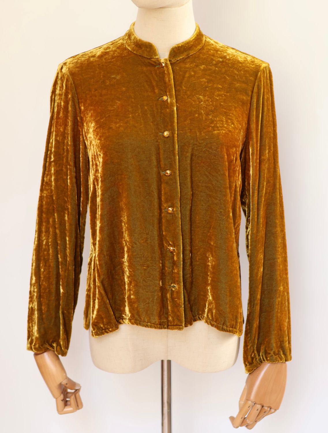 Etro Milano Velvet Blouse