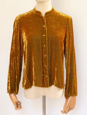 Etro Milano Velvet Blouse