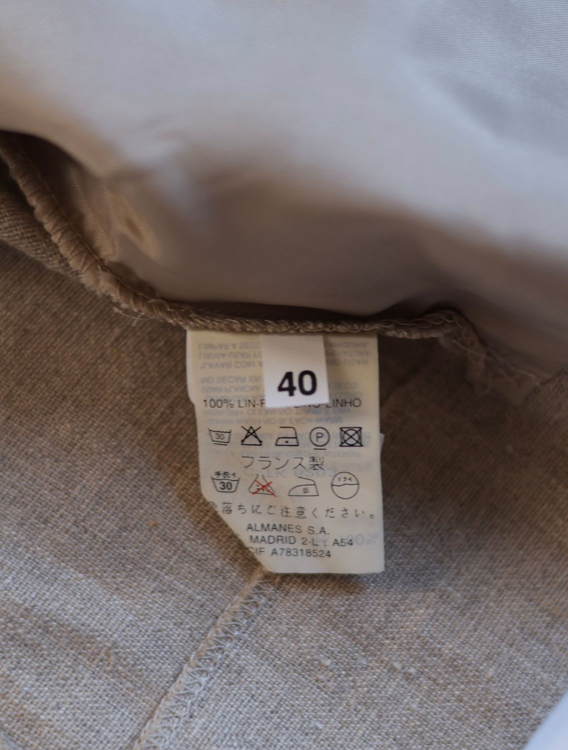Alain Manoukian Crop Jacket