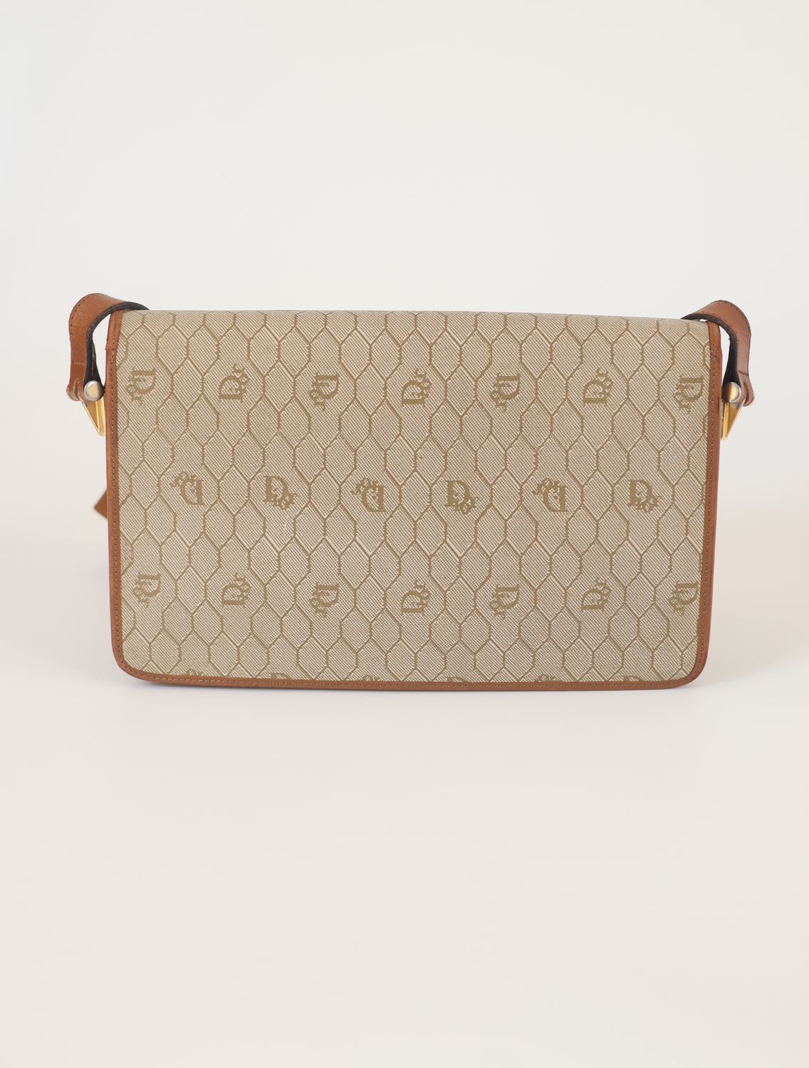 Christian Dior Honeycomb Canvas Bag