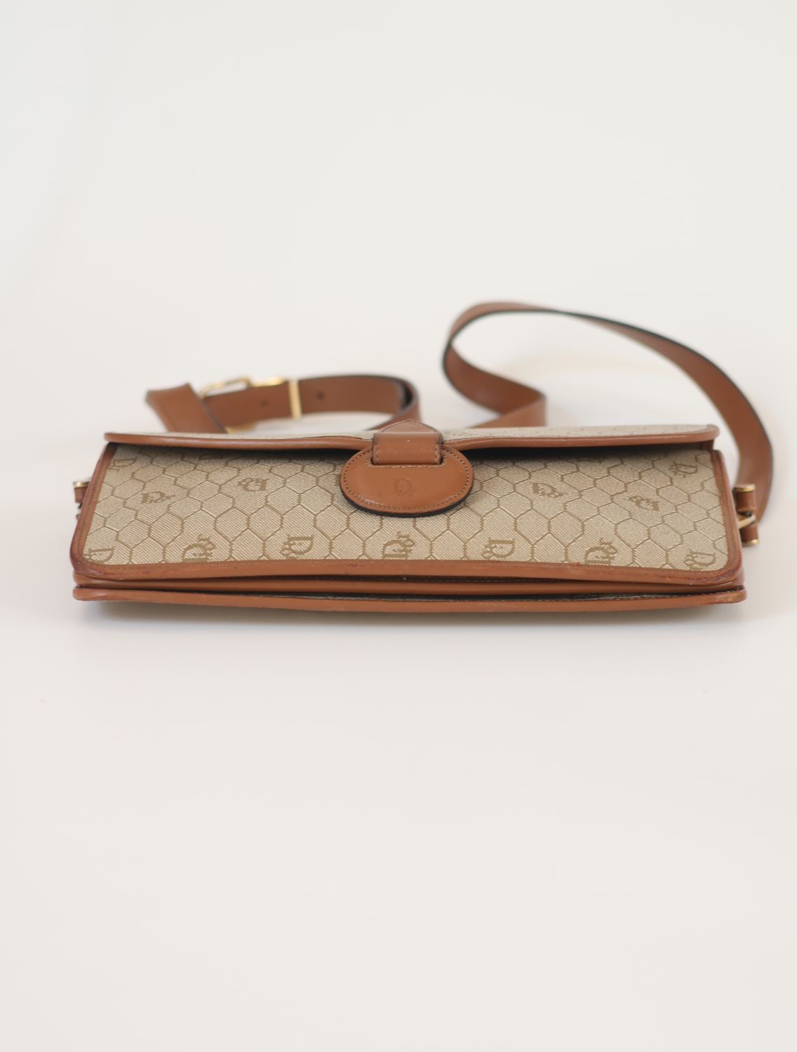 Christian Dior Honeycomb Canvas Bag