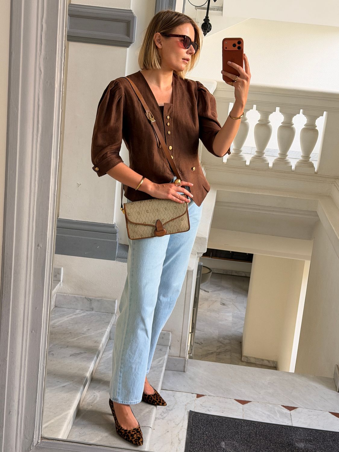 Christian Dior Honeycomb Canvas Bag