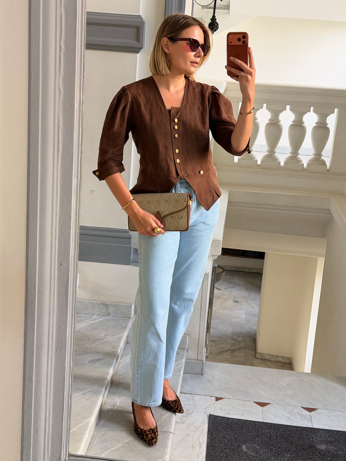 Christian Dior Honeycomb Canvas Bag
