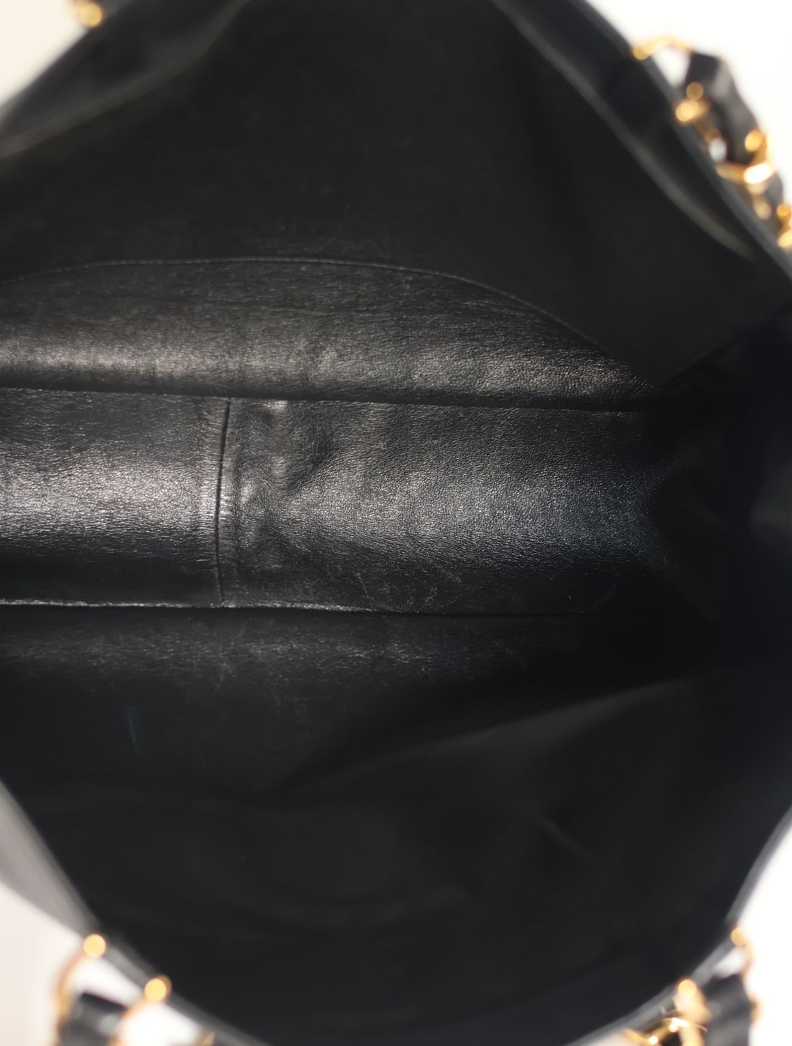 Chanel CC Logo Oversized Tote Bag