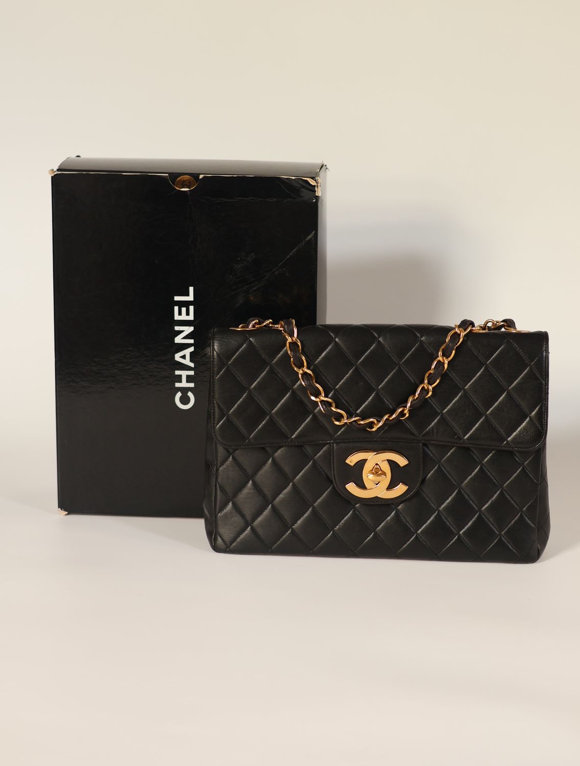 Chanel 24k Timeless Jumbo Bag