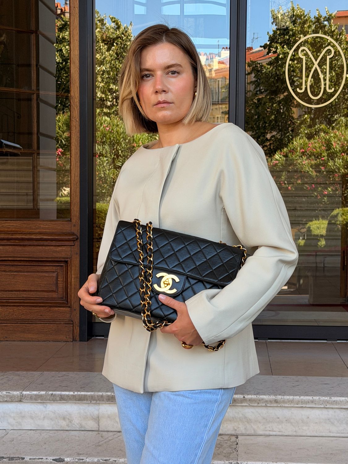 Chanel 24k Timeless Jumbo Bag