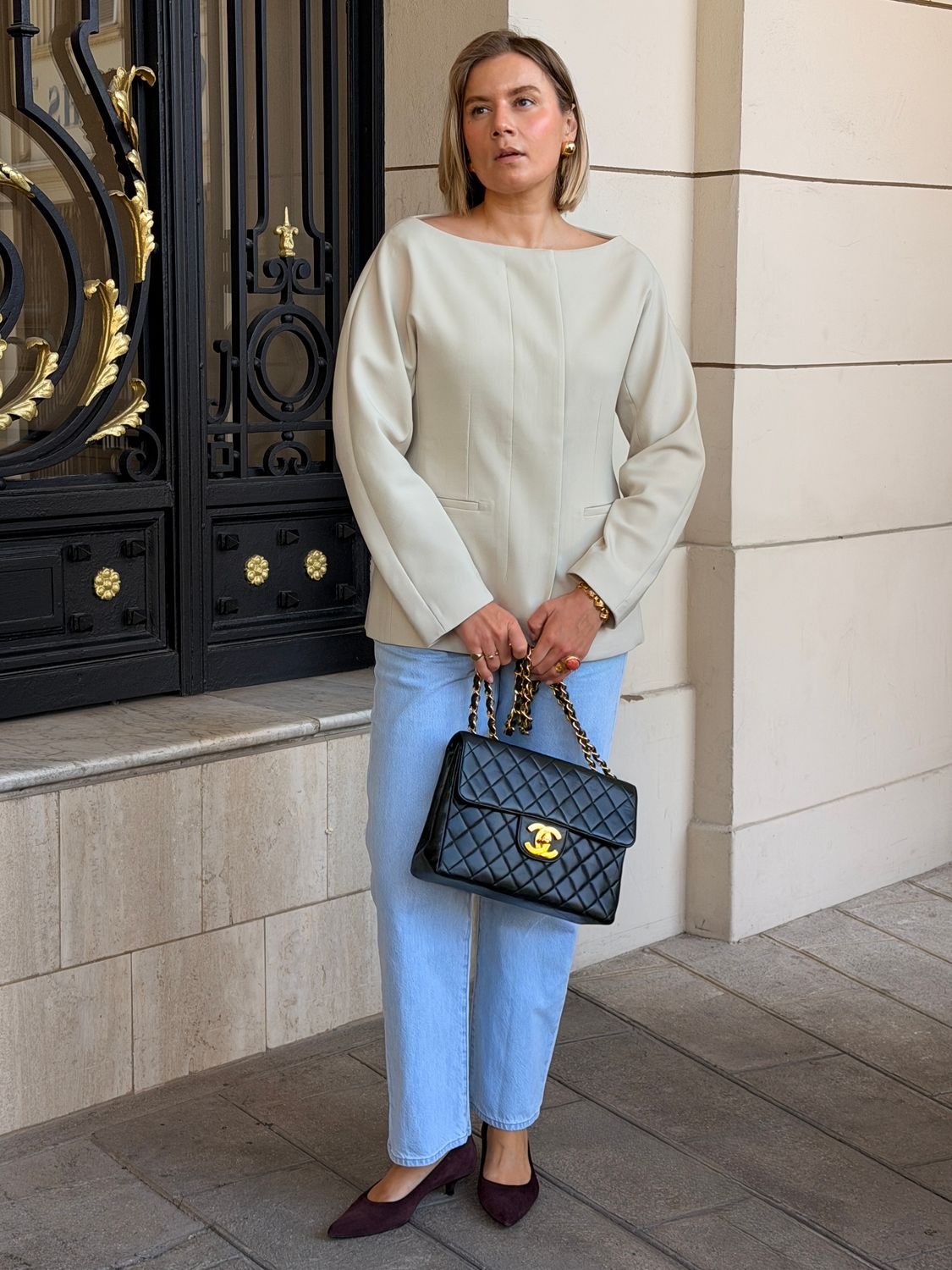 Chanel 24k Timeless Jumbo Bag