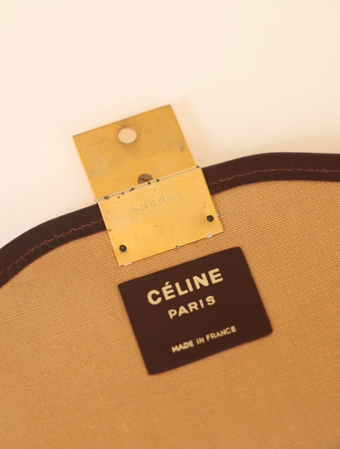 Celine Equestrian Monogram Clutch