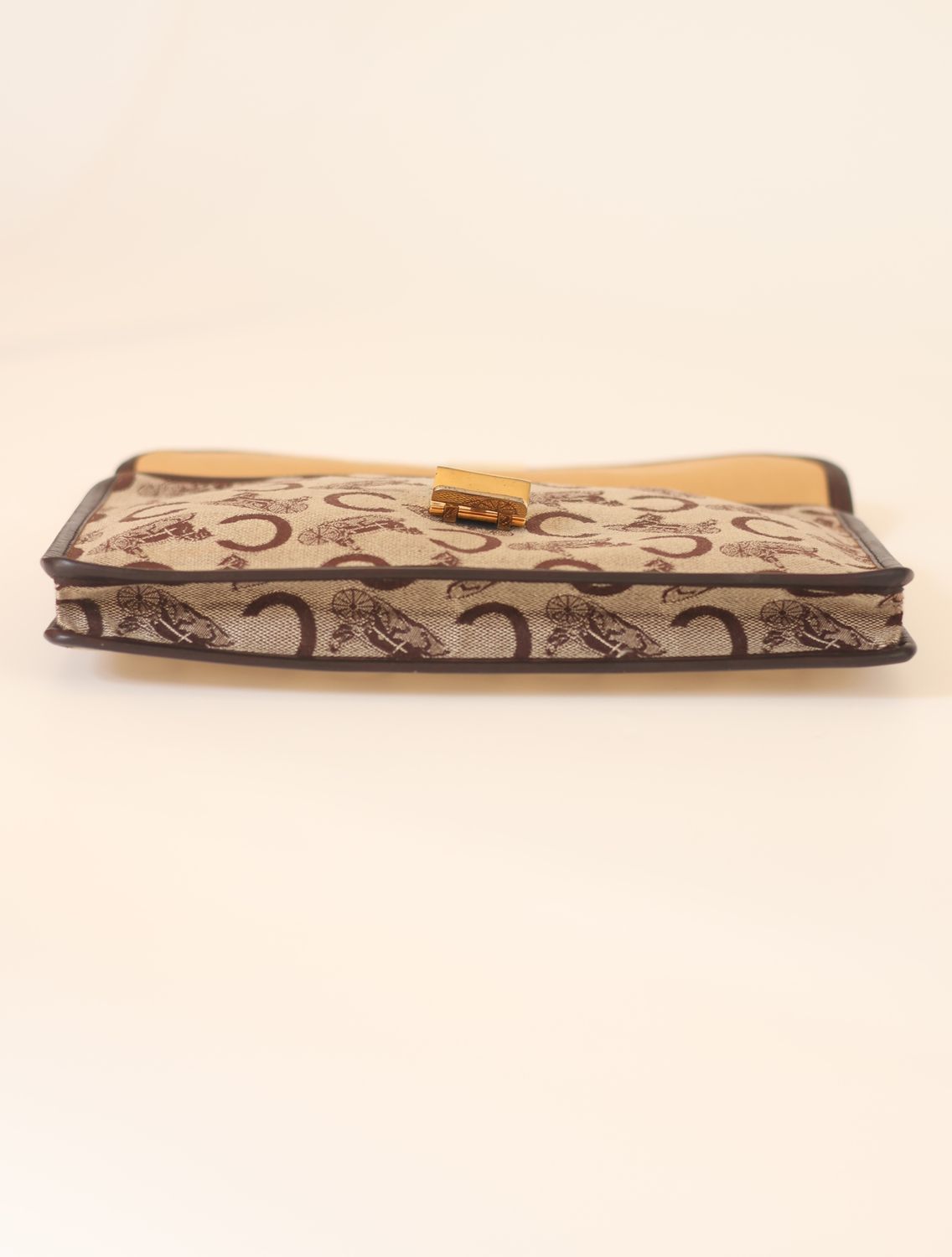 Celine Equestrian Monogram Clutch