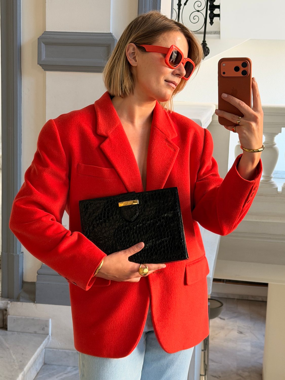 Ferragamo Patent Leather Bag