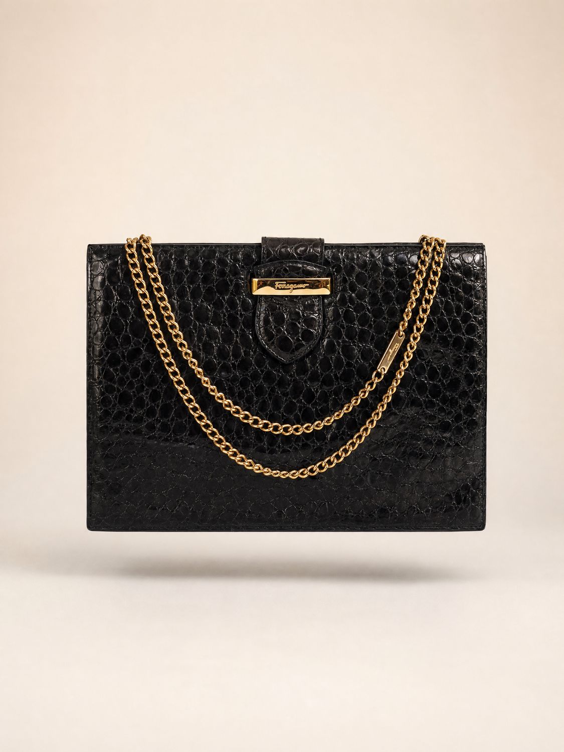 Ferragamo Patent Leather Bag