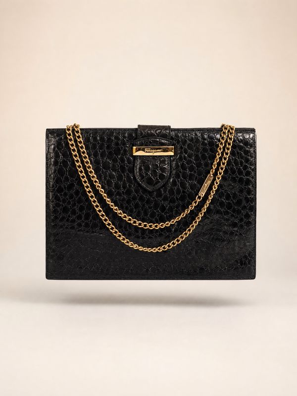 Ferragamo Patent Leather Bag