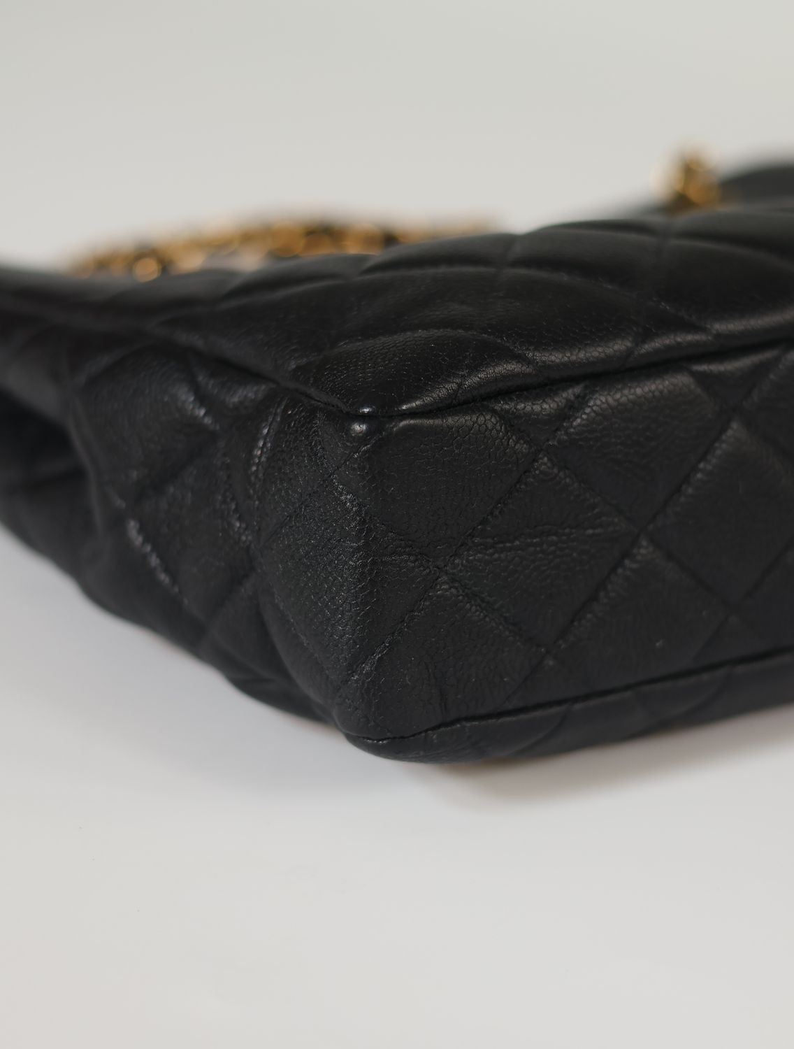 Chanel 24k Quilted Caviar Tote Bag