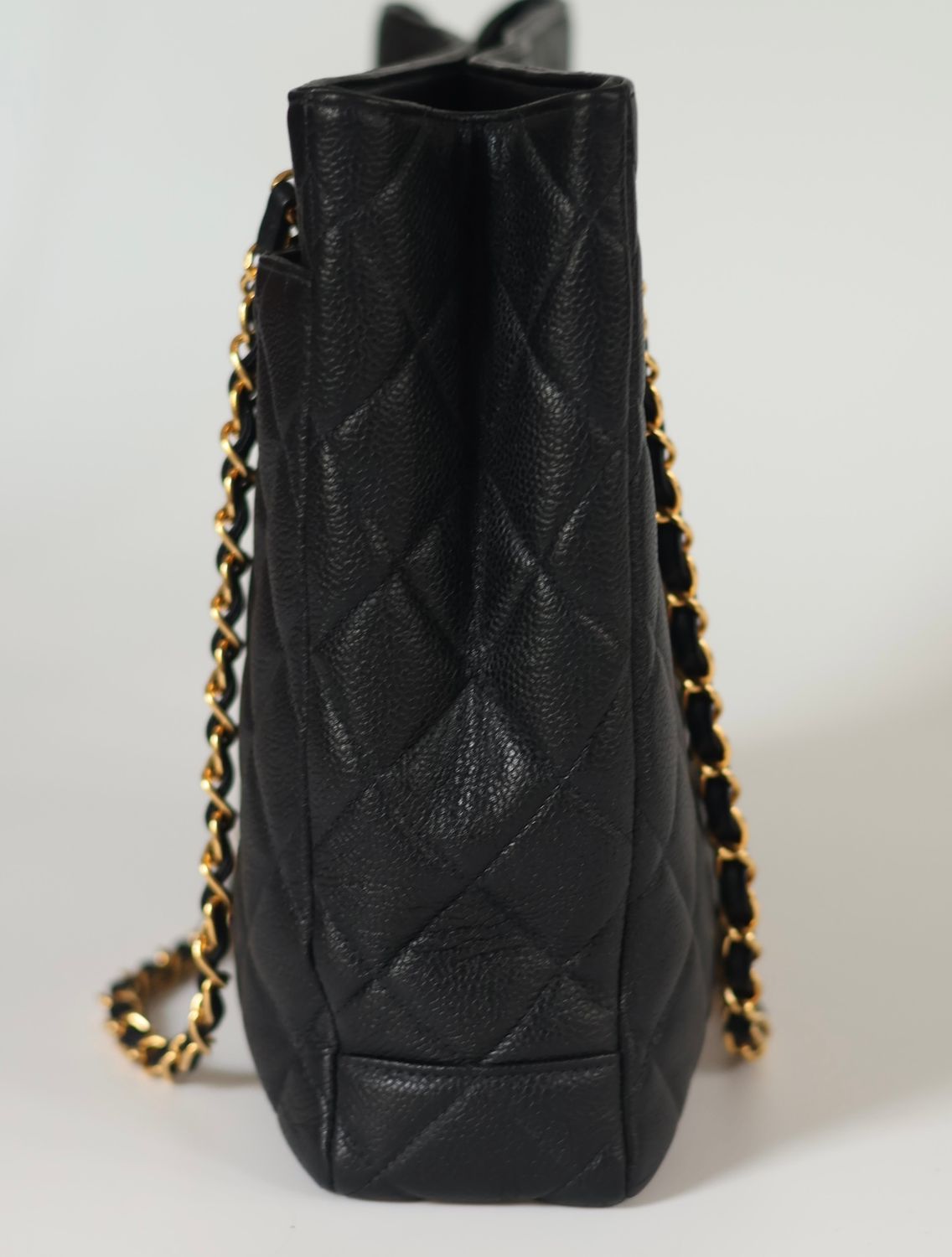 Chanel 24k Quilted Caviar Tote Bag