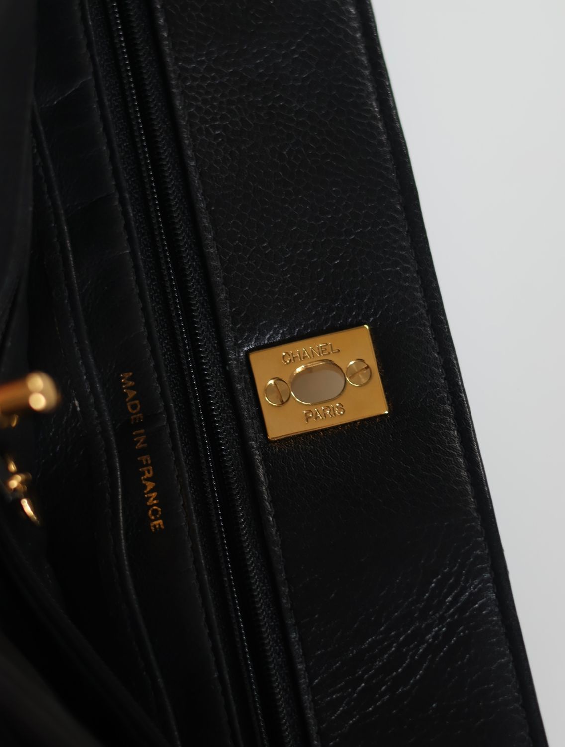 Chanel 24k Quilted Caviar Tote Bag