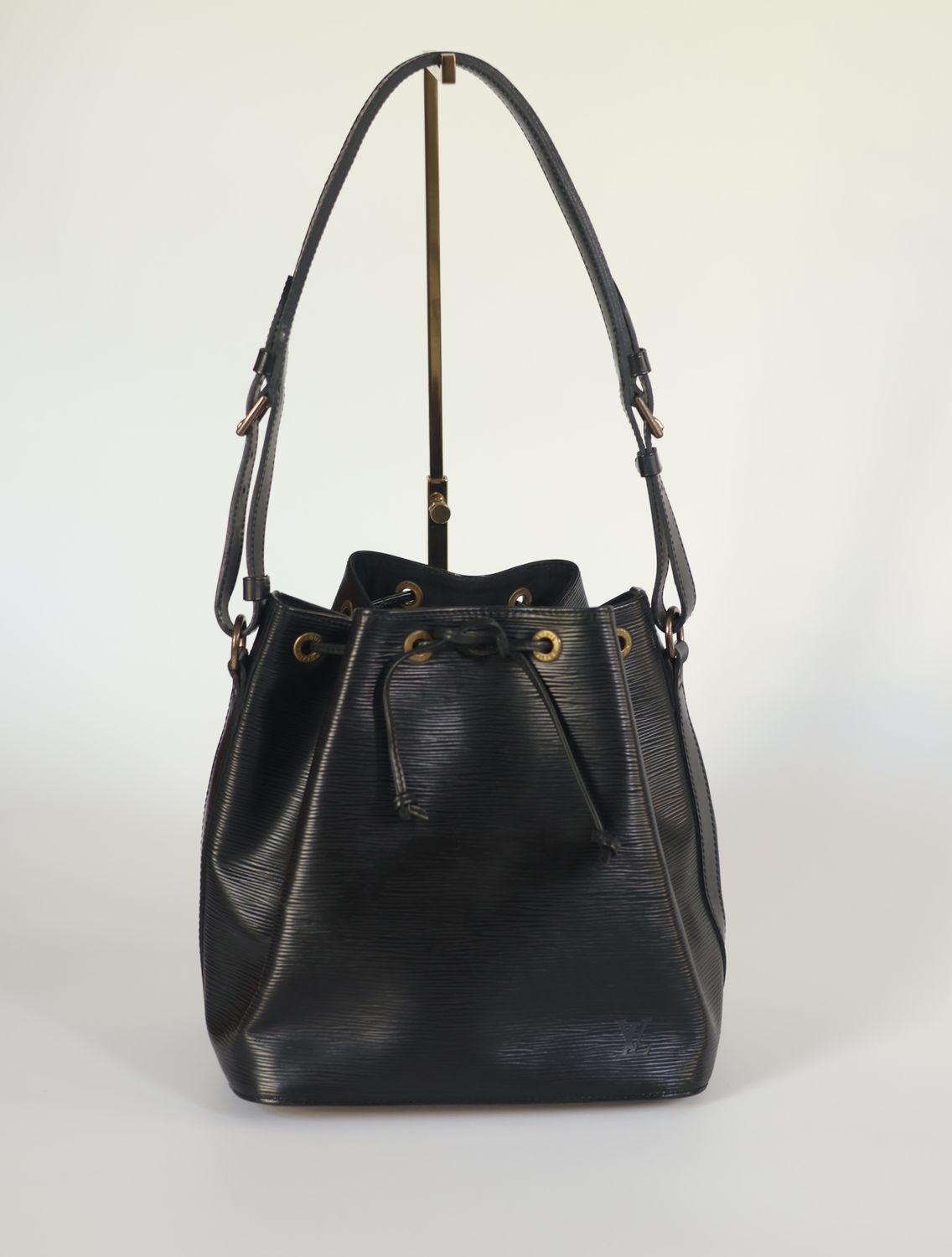 Louis Vuitton Noe PM Black Epi Bag