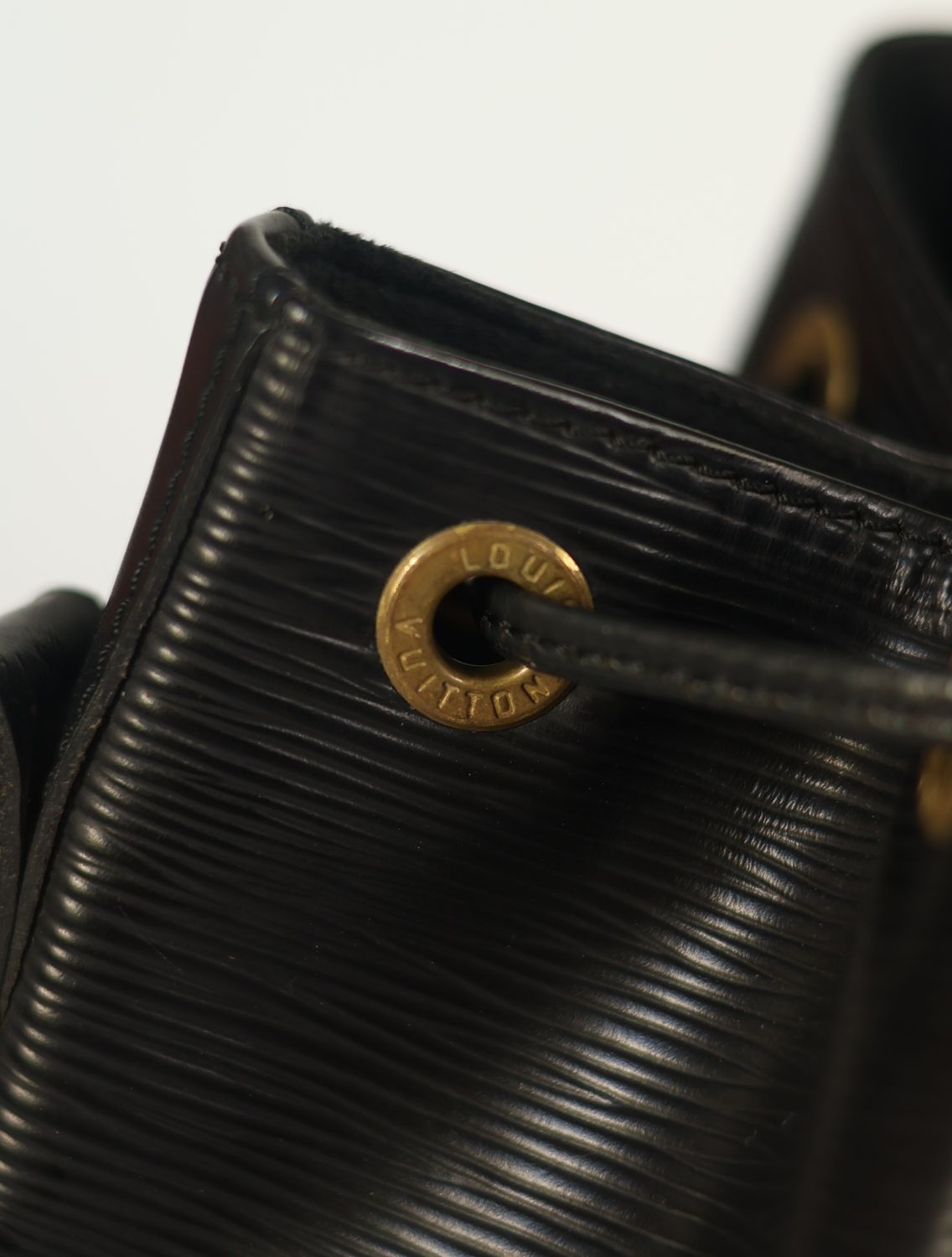 Louis Vuitton Noe PM Black Epi Bag