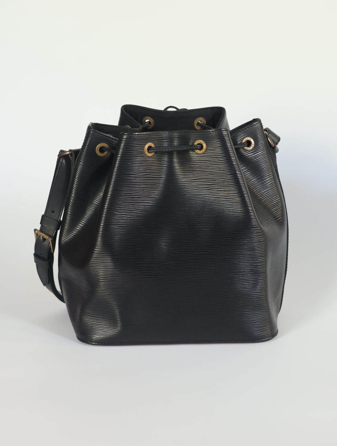 Louis Vuitton Noe PM Black Epi Bag
