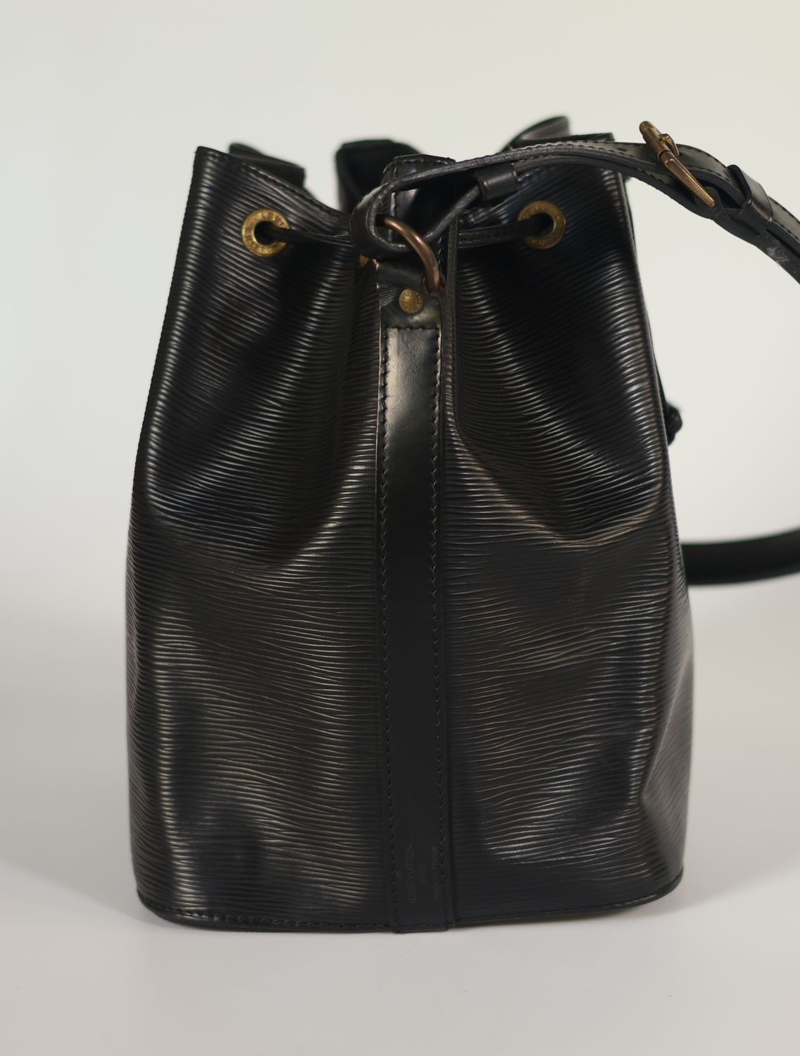 Louis Vuitton Noe PM Black Epi Bag