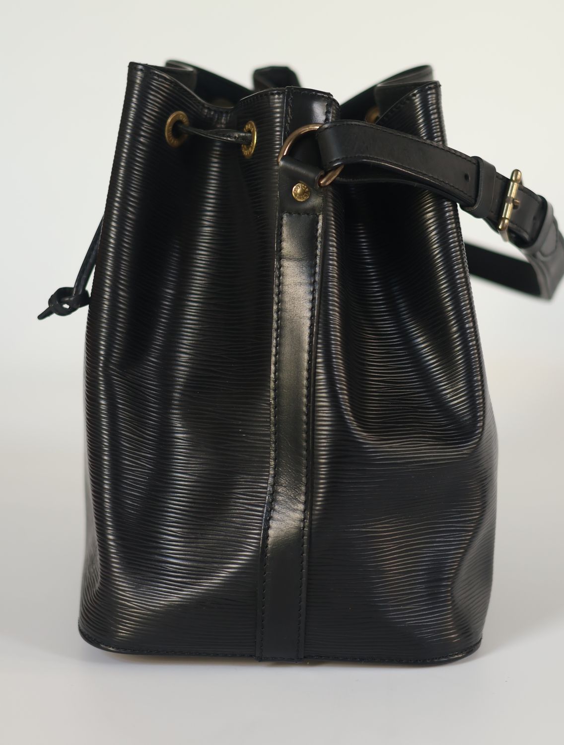 Louis Vuitton Noe PM Black Epi Bag