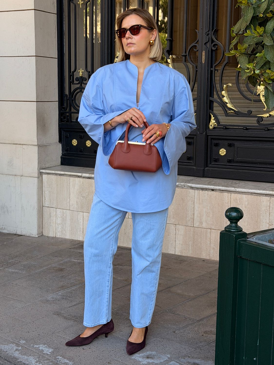Chloé Joyce Frame Terracotta Bag