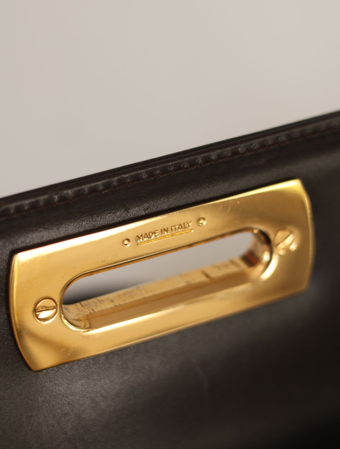 Salvatore Ferragamo Gancini Top Handle Bag