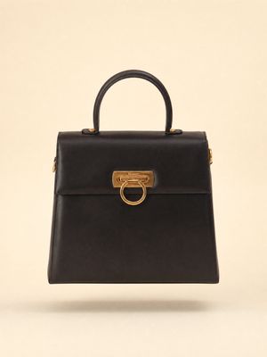 Salvatore Ferragamo Gancini Top Handle Bag