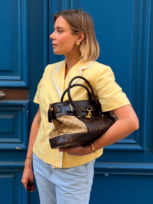 Gucci GG Canvas Tote Bag