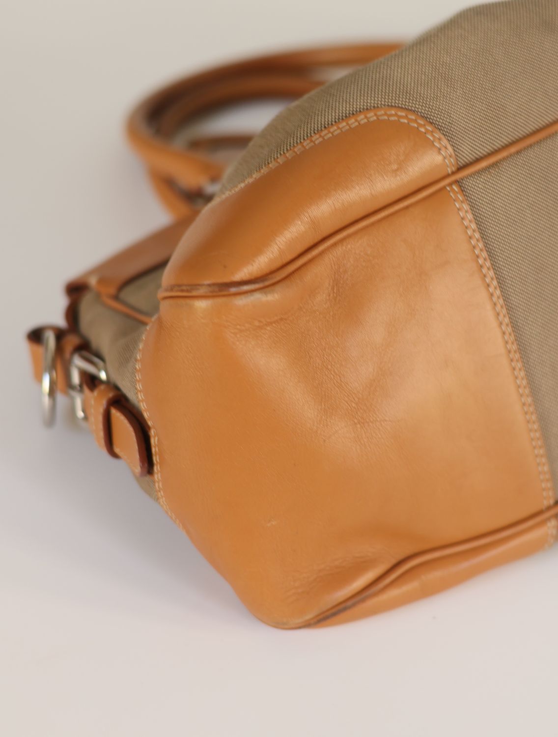 Prada Jacquard Logo Bag &amp; Wallet Set