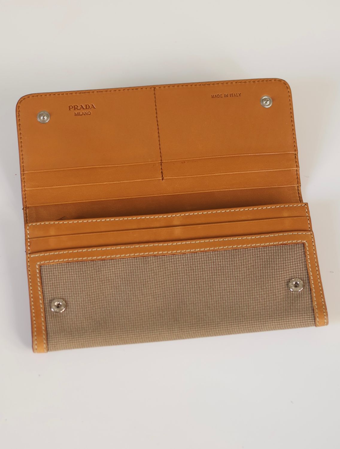 Prada Jacquard Logo Bag &amp; Wallet Set