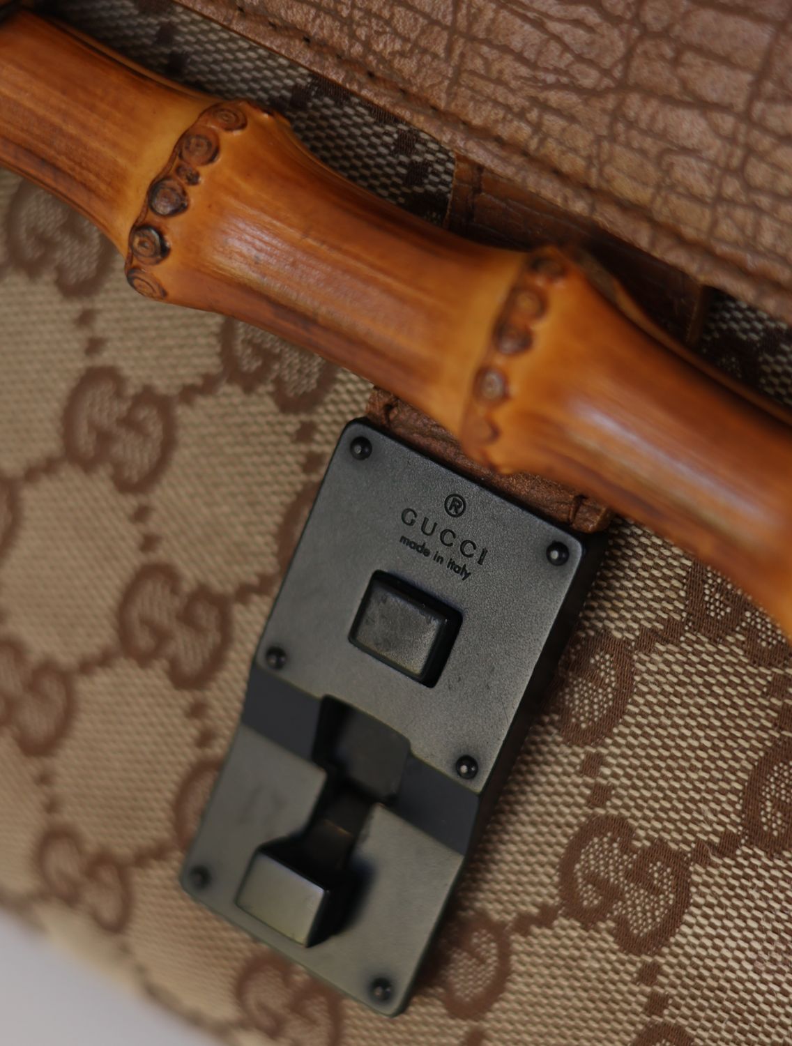 Gucci Bullet GG Supreme Bag